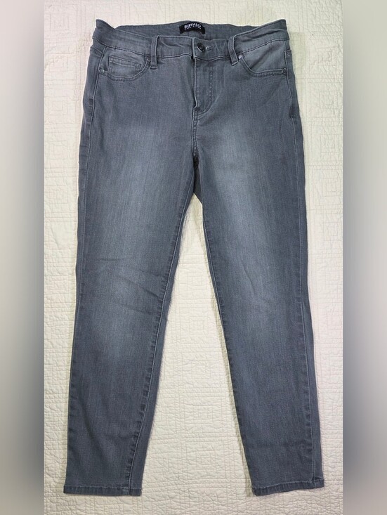 David Bitton Denim - BUFFALO David Bitton Jeans Women’s 10 Gray Aubrey Mid Rise Super Soft Capri